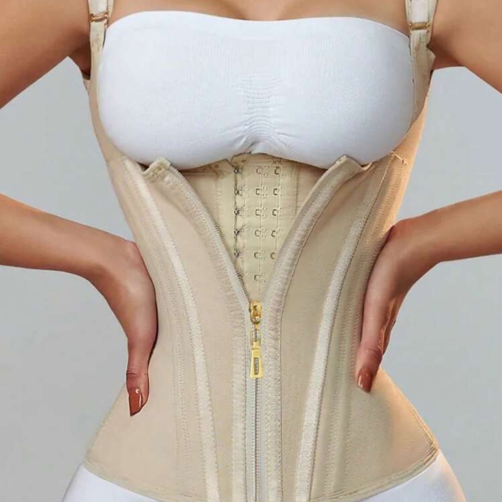 Beige Corset Waist Trainer